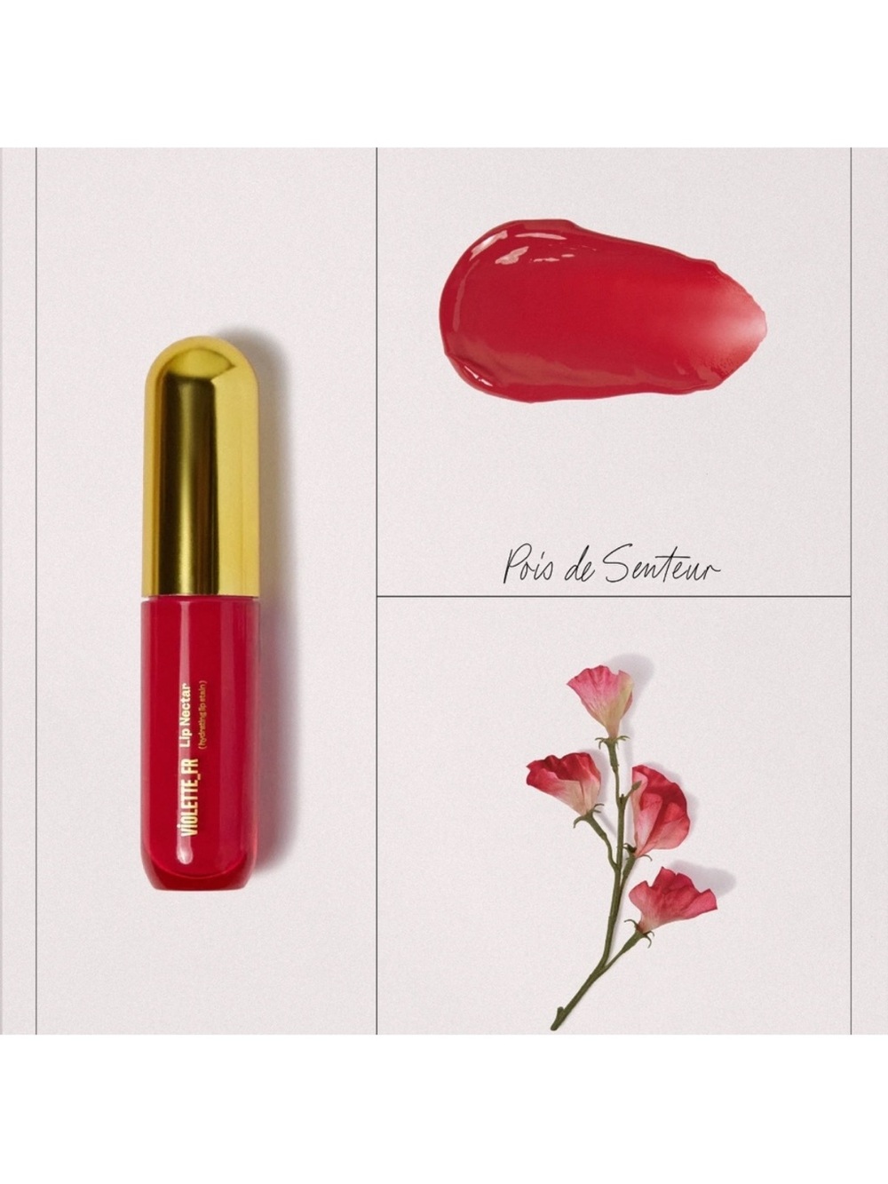 LIP NECTAR Pois de Senteur Hydrating Lip Stain  NEW UNUSED BOXED